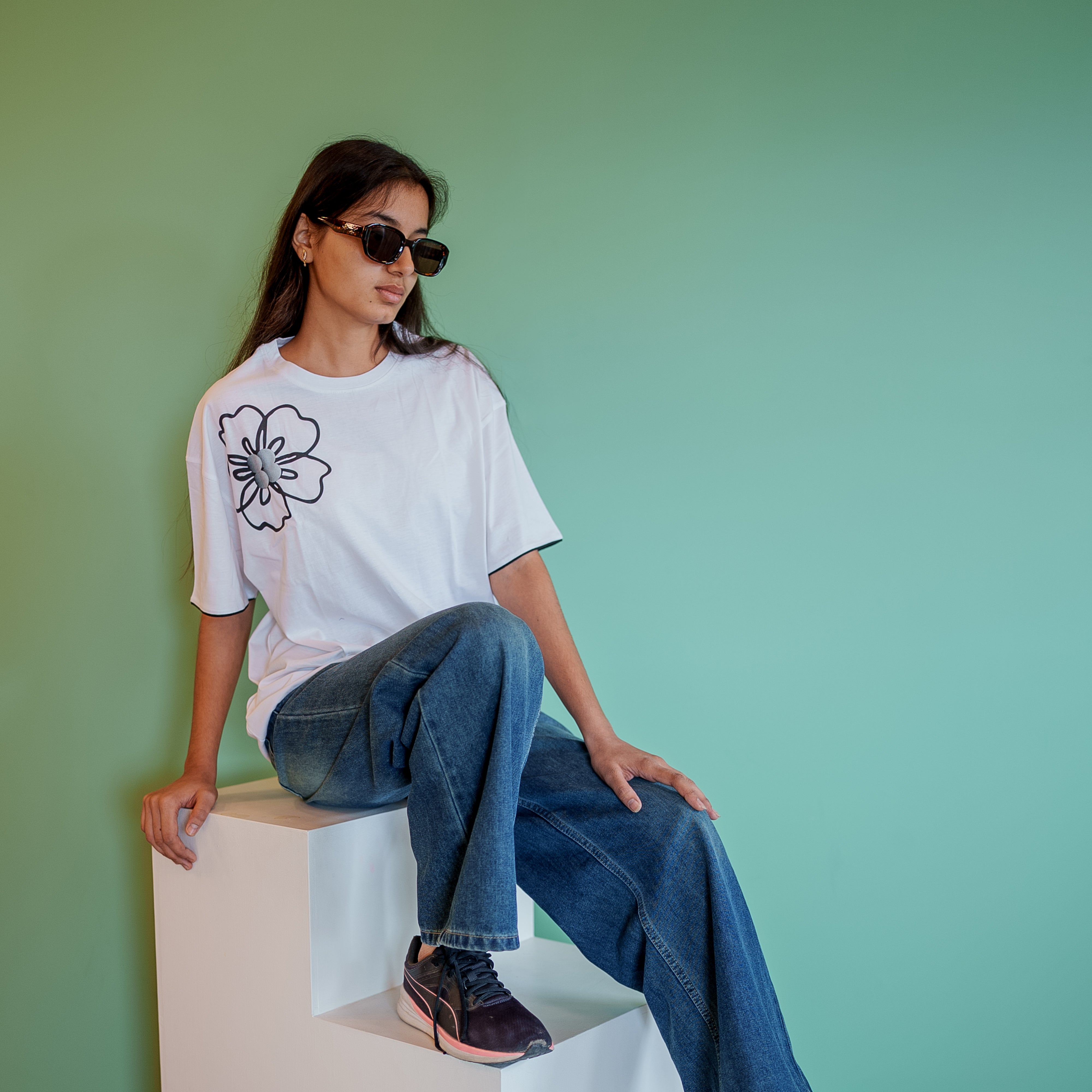 Cloud Bloom Tee