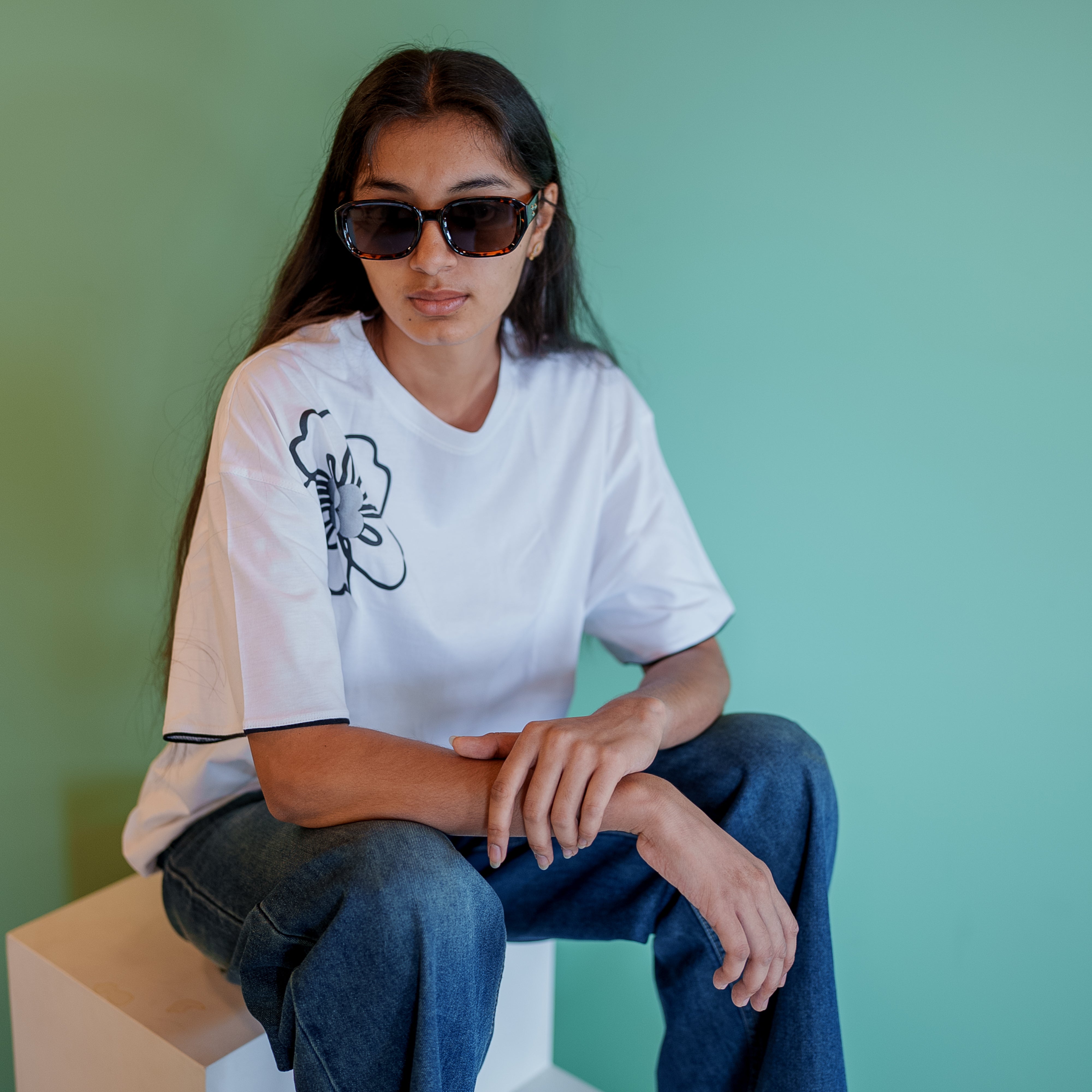 Cloud Bloom Tee